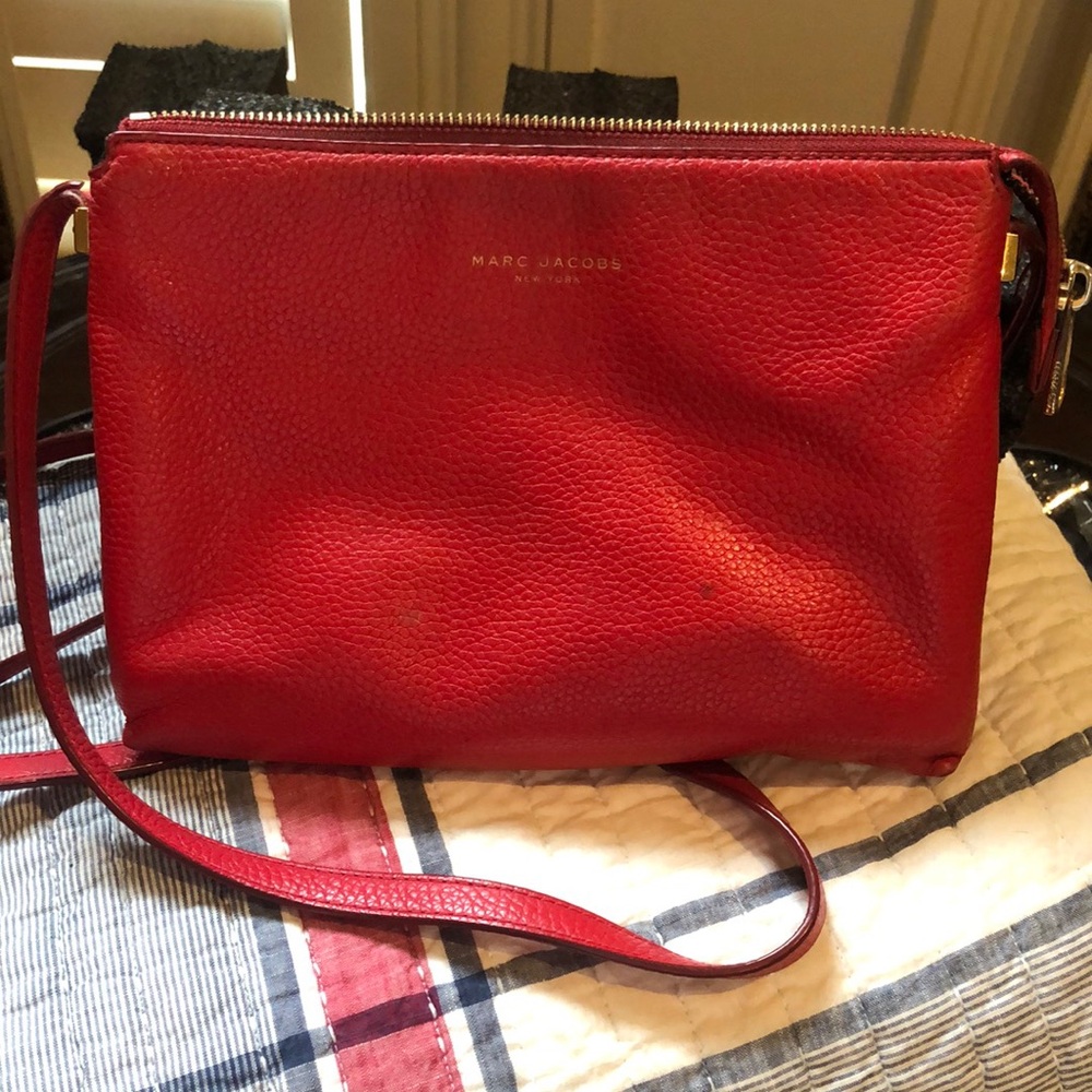Marc Jacobs Red Crossbody Bag